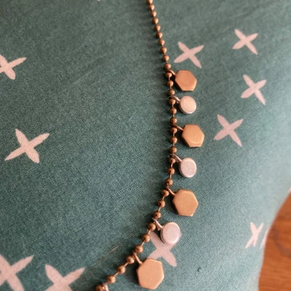 Silver/ Gold Tone Necklace - Picture 2 of 8